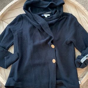 Roxy lightweight hoodie with darling details!